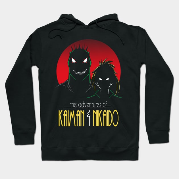 The adventures of Kaiman & Nikaido Hoodie by Andriu